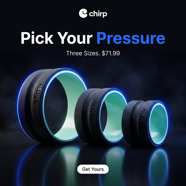Chirp spec ad: Pick Your Pressure.