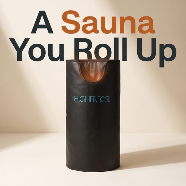 HigherDOSE spec ad: A Sauna You Roll Up.